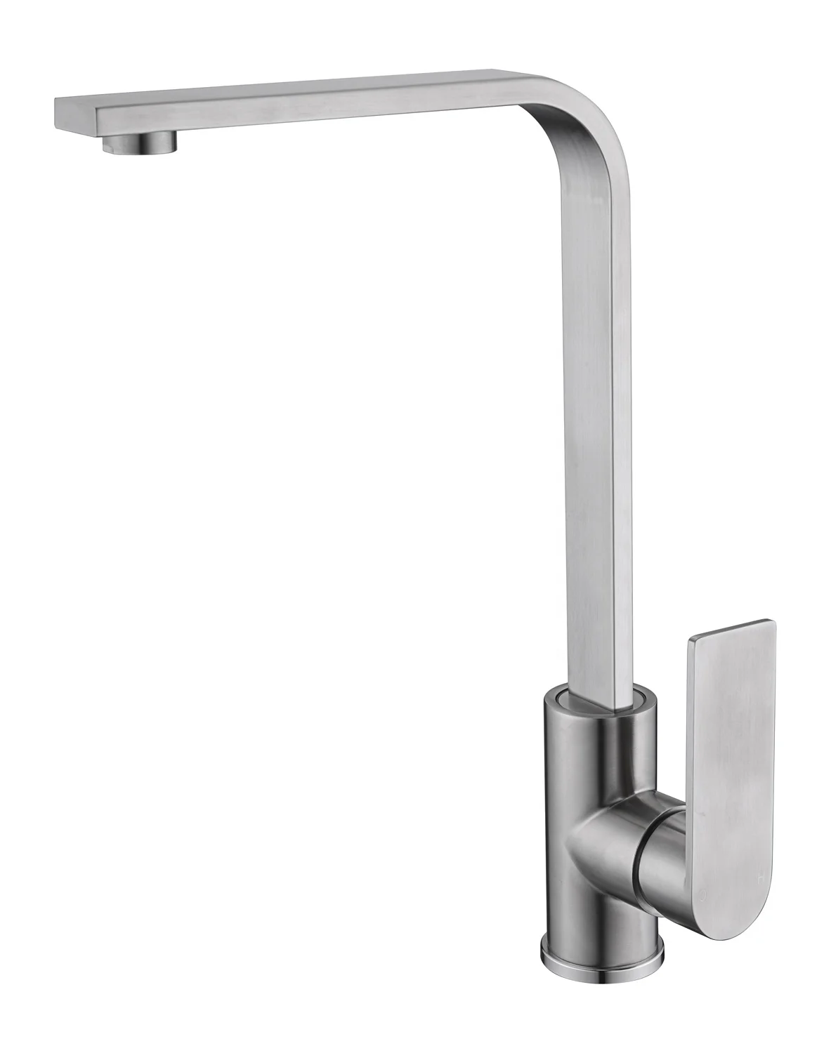 Factory Outlet 304 Stainless Steel Watermark Kitchen Sink Water Tap Single Handle Kitchen Faucet