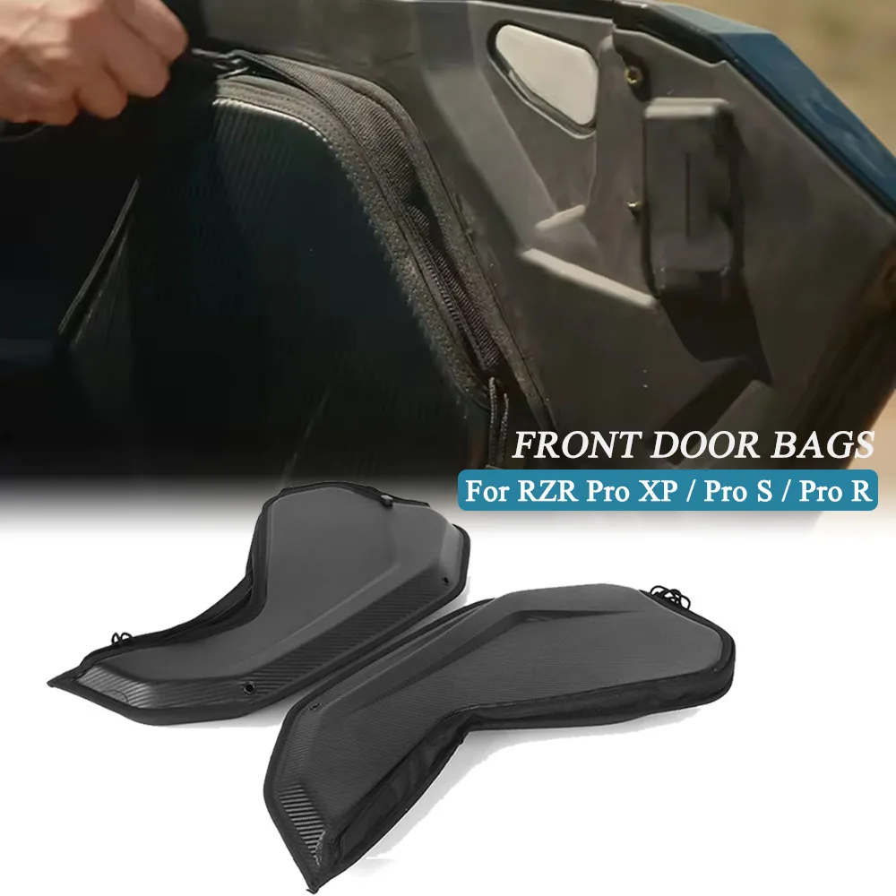 

UTV Accessories PRO XP 6 Quart Rear Door Storage Bags Tool Bags For Polaris RZR PRO XP 4 Ultimate Premium Pro S PRO S 2025 2026