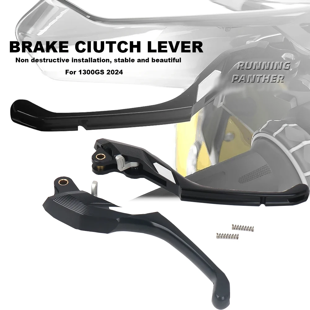 

Motorcycle Accessories Black/Silver CNC Brake Clutch Levers Handle Lever For BMW R 1300 GS R1300 GS r1300gs R1300GS 2024