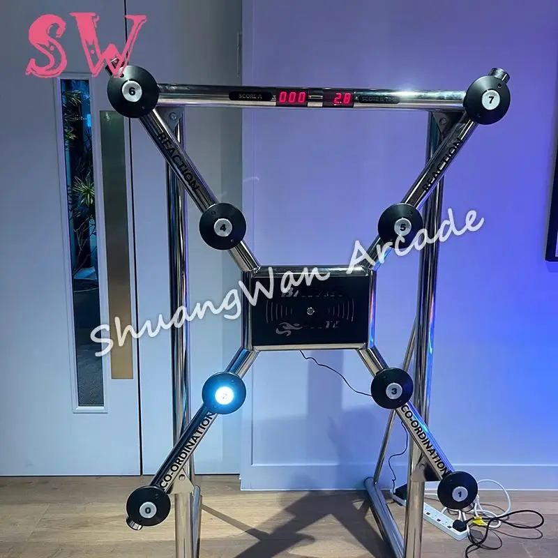 Slim Batak Reaction Game Hire Challenge: Whack-a-Mole Booth Timer & Playground Accessory Kit
