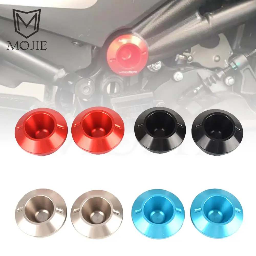 

Motorcycle Frame Hole Insert Cap Carved Decorative Cover Plug Kit Swing Arm FOR CFMOTO CF MOTO 450SR 2022 2023 2024 450 SR 22-24