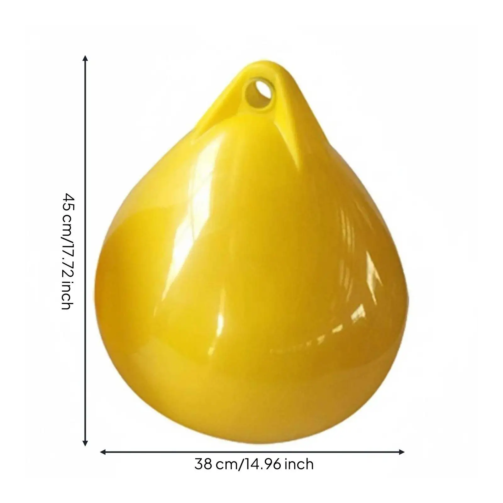 Heavy Duty Inflatable Fender PVC Boat Dock Protection for Yacht Sailboat Marine Accessories High Buoyancy Boat Safety Equipment