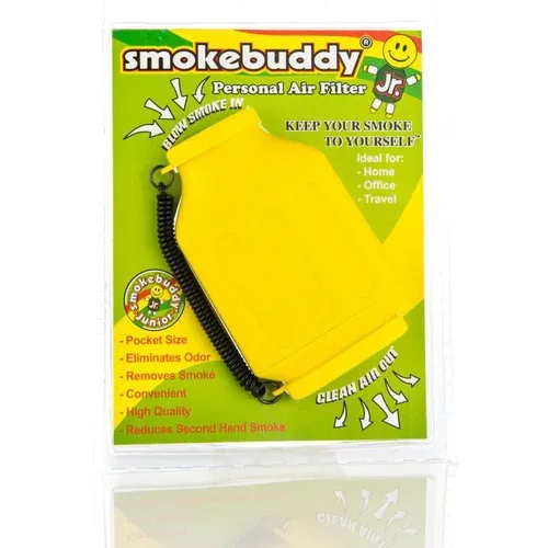 smokebuddy smokebuddy Jr Black Personal Air Filter Smokebuddy ‌Portable Secondhand Smoke Air Purifier with Smoke Trap