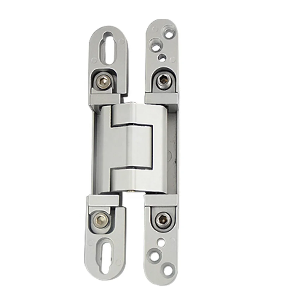 

Скрытая дверная петля TE 240 3D с регулировкой на 180 градусов, из цинкового сплава, современный дизайн, хромированная отделка, для отелей