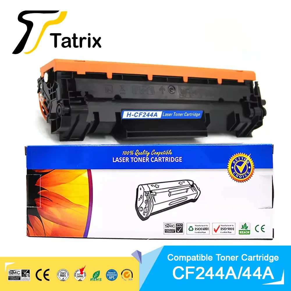 

Tatrix CF244A 244A CF244 44A Совместимый картридж для HP Laserjet Pro M15w/M15a и т. д. 44A тонер-картридж