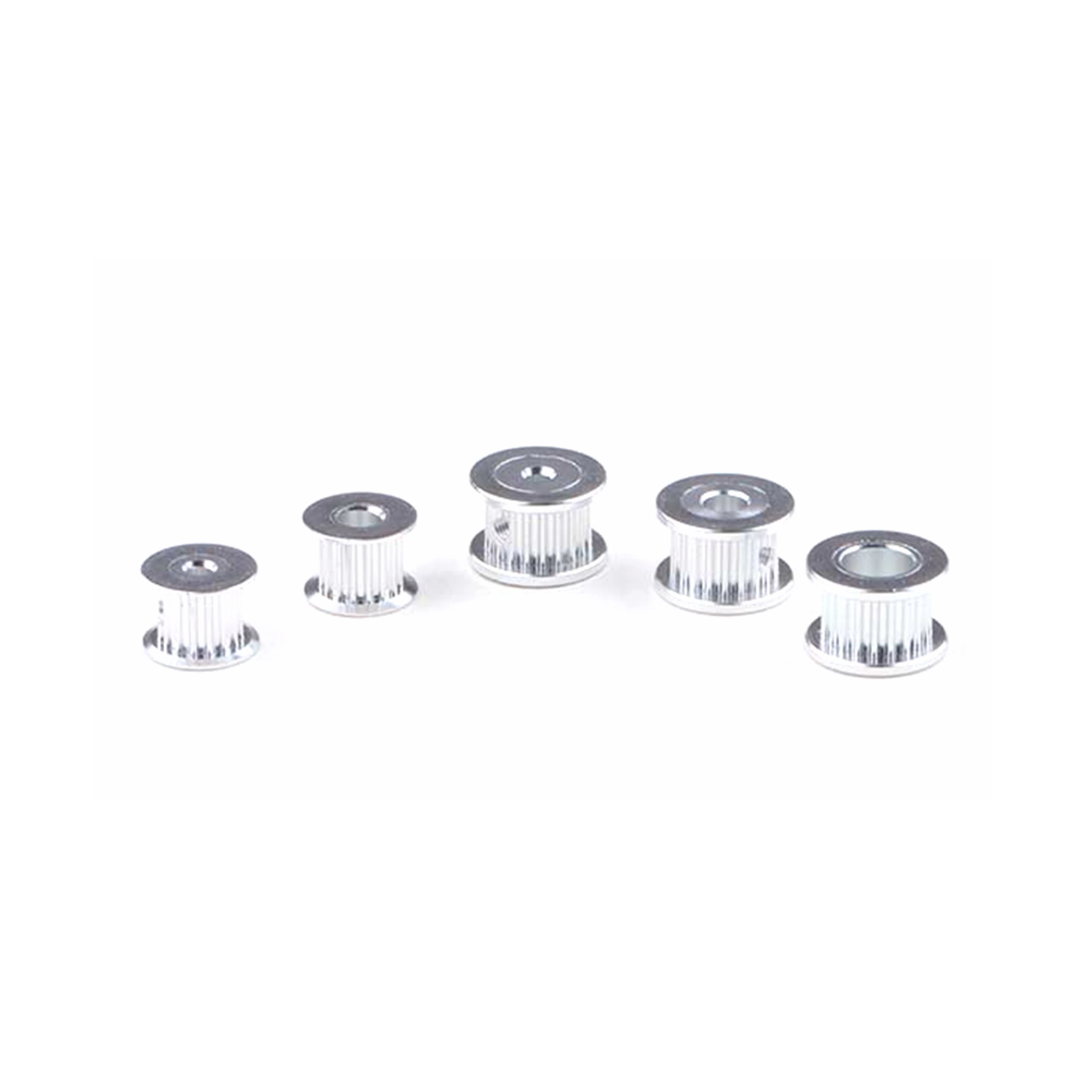 5pcs/lot, H Type 2GT Timing Pulley for 6mm Wide Belt 16 20 Teeth 5mm 6.35mm 8mm Bore without Screw Hole