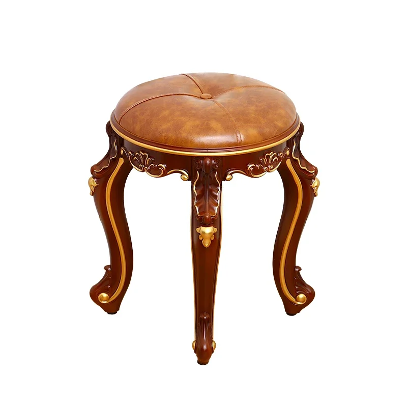 

Makeup Stool Vintage Dressing Table Chair Nail Salon Piano Minimalist Living Room Sofa Shoe Changing Stool Bedroom Furniture