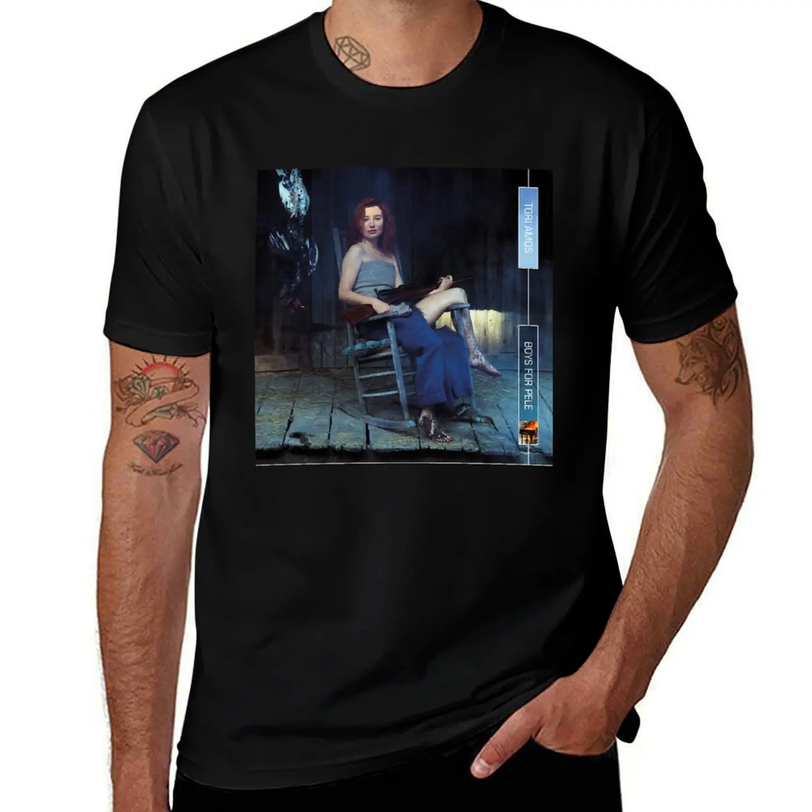 Tori Amos Boys For Pele Album Promo Art Retro T-Shirt Simple Graphic Design T-Shirt