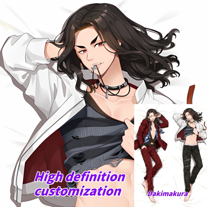

Dakimakura Anime Tokyo Revengers Baji Keisuke Double-sided Print Of Life-size Body Pillowcase Gifts Can be Customized