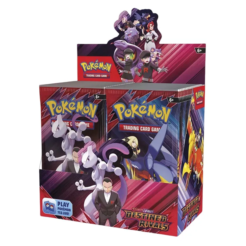 포켓몬 카드 v10 부스터 번들 Destined Rivals Prismatic Evolutions Scarlet Violet 151 영어 부스터 거래 카드