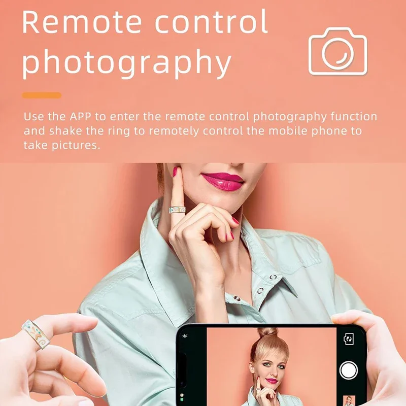 Smart Ring mit Ladeetui, Gesundheitsmanager, Herzfrequenz, Blutsauerstoff, Schlafmonitor, Multi-Sportmodus, 5 ATM wasserdicht, für Frauen