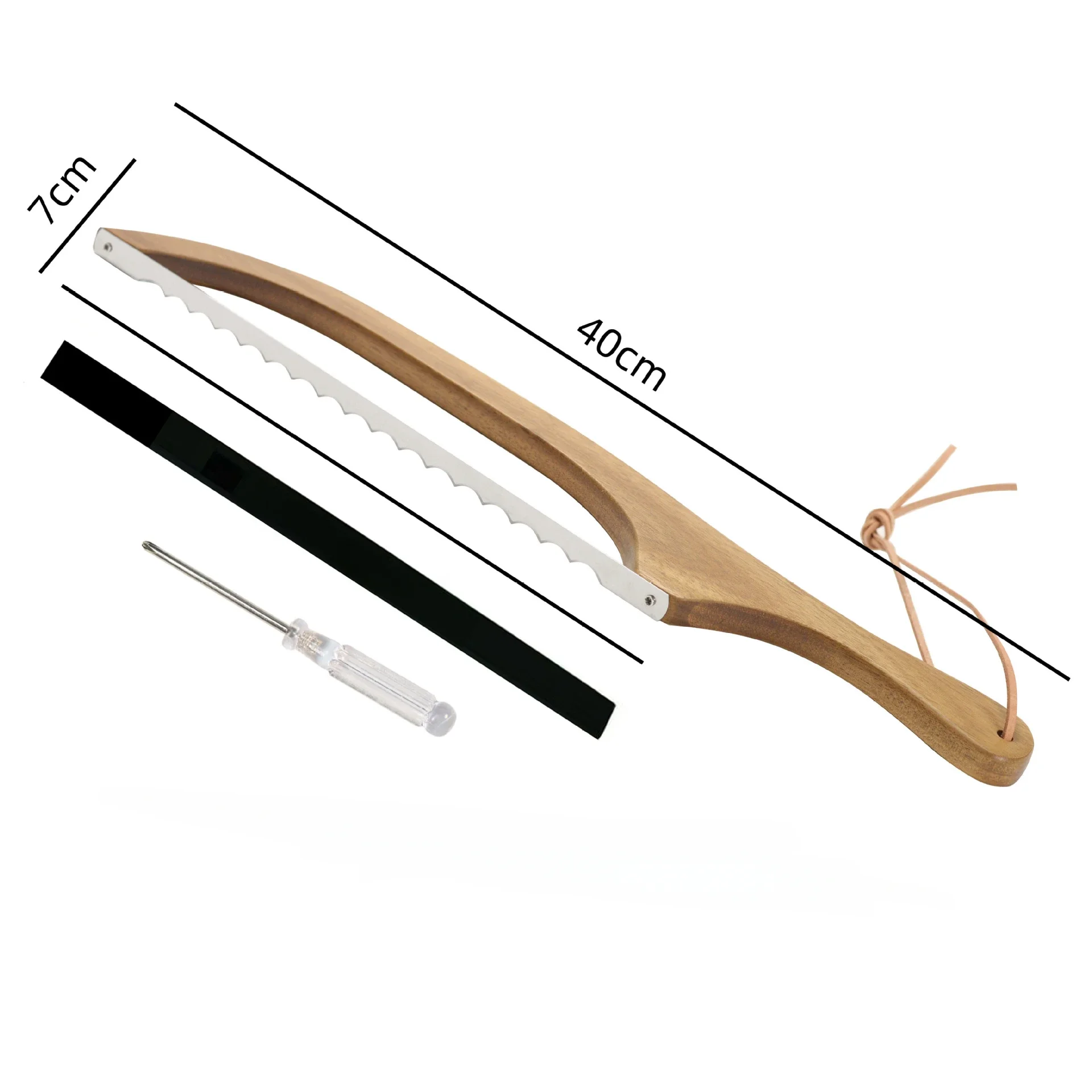 Brotmesser Holz brotmesser Sägebrot Sägebock schneiden Toast Saweasy Nudel messer schneiden Utensilien Baguette Brots ch neids äge