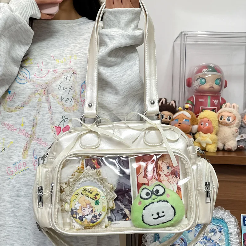 

10cm Single Shoulder Crossbody Bag Daily Basic Style Anime Con Girl Fandom Bag School Uniform Bag JK Uniform Pain Bag