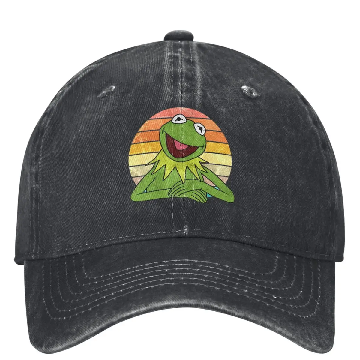 Kermit The Frog Baseball Cap Unisex Teens Sunshade Trucker Hat Summer Casual Outdoor Sports Snapback Cap