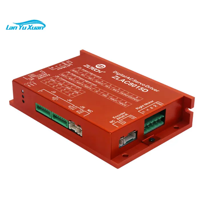 Zltech ZLAC8015D 24V 36V 48V 15A 500W 3 Fase Canopen RS485 Borstelloze Dc Hub Motor Controller driver Voor Mobiele Robot