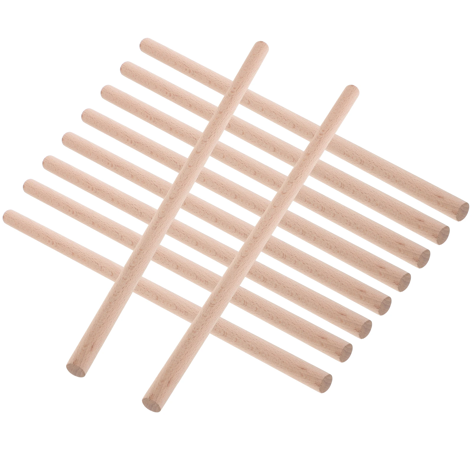

10Pcs High-Quality Wooden Rhythm Sticks Musical Toys For Kids Creativity Development