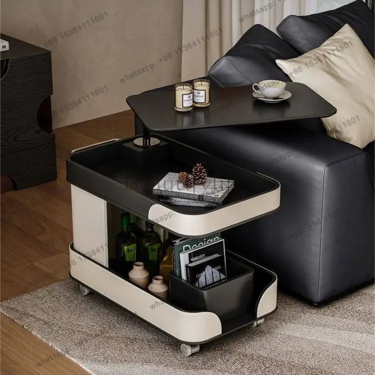 Italian minimalist trolley removable sofa side household small apartment