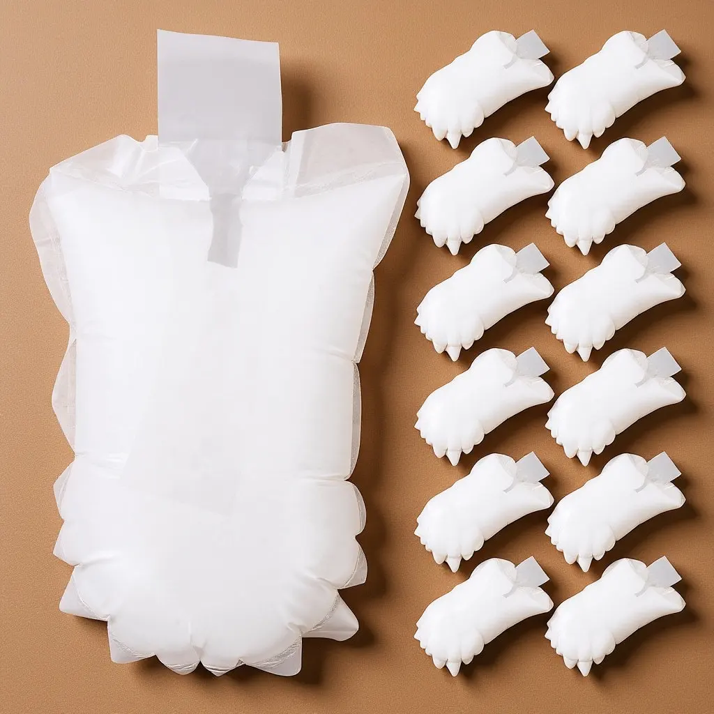 

40 шт. надувных полукруглых вкладышей для обуви, наполняемых воздухом, для защиты формы обуви, подходят для ботинок, каблуков, кроссовок