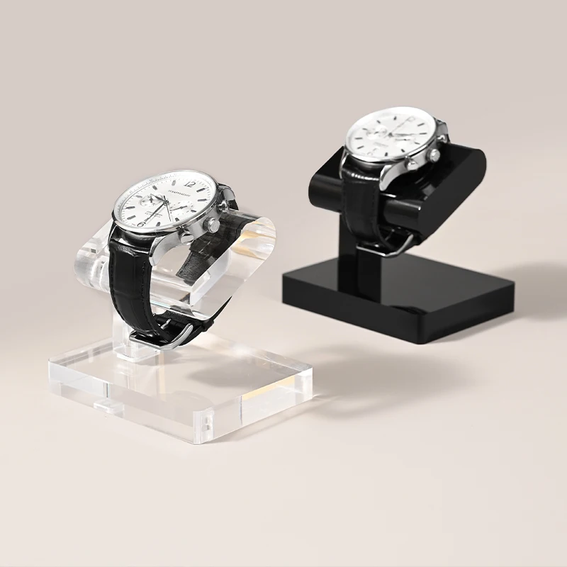 MISHITU Acrylic Watch Display Rack High End Watch Bracelet Detachable Watch Display Props Watch Storage Rack Jewelry Organizer