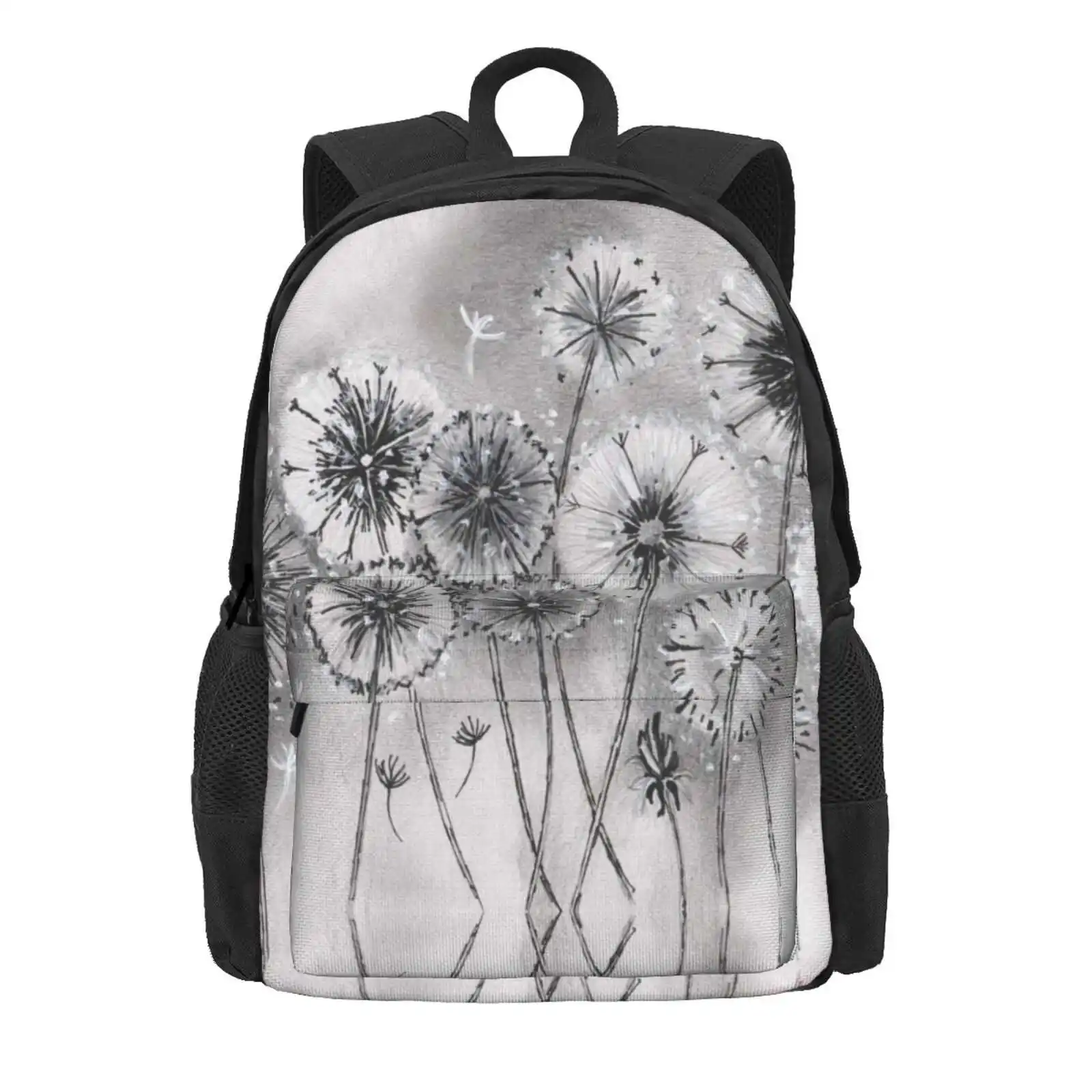 Seed Heads Hot Sale Schoolbag Backpack Fashion Bags Seed Heads Dandelions Dandelion Seeds Nature Janpalmer Jan Palmer