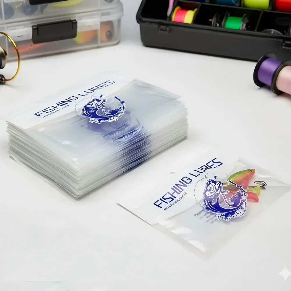 30pcs Thickened Fishing Bait Storage Packaging Bag Sealing Bag Suitable For Bait/hook/lead Sinker Small Fishing Accessories