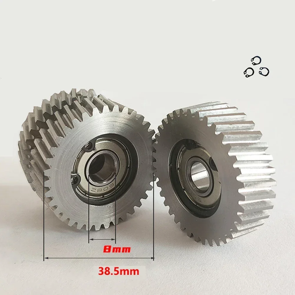 3pcs Planetary Gears 36T 38.5x11mm E-Bike Electric Bike Helical Planetary Gear With 608 Bearings Lightweight Bike Accessories