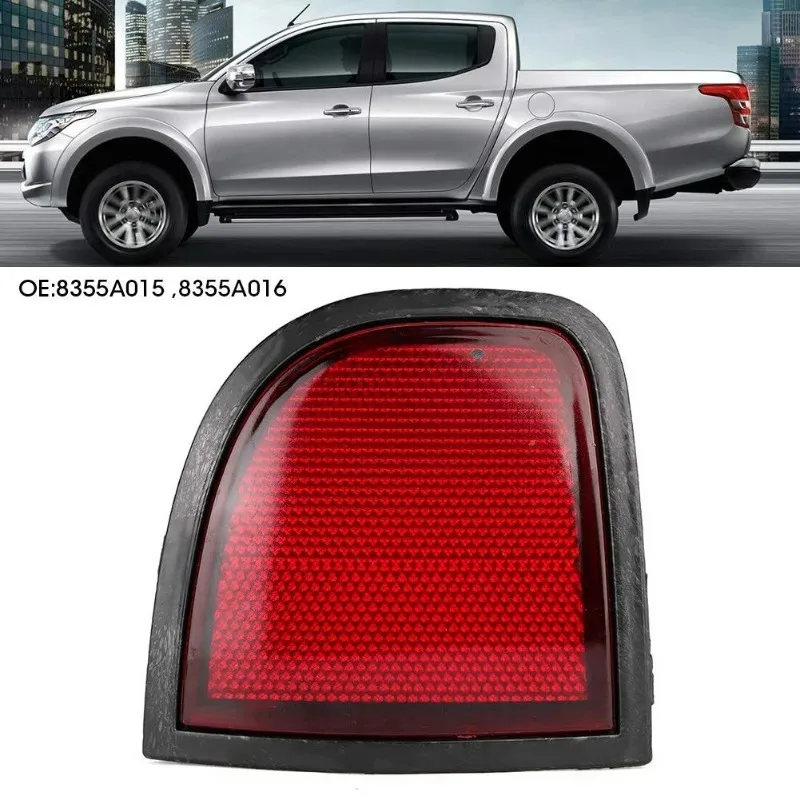 

Turn Signal Reversing Warning Lamp Brake Stop Car Accessories For Rear Bumper Reflector Light No Bulb For Mitsubishi L200