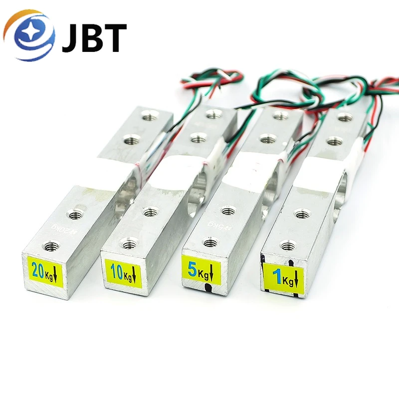 Load Cell 1KG 5KG 10KG 20KG HX711 AD Module Weight Sensor Electronic Scale Aluminum Alloy Weighing Pressure Sensor