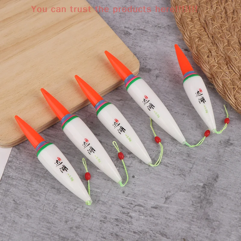 

1Pc Small Rock Fishing Floats Green/Red Light Buoy LED Electronic Fishing Plastic Bobbers High Sensitivity Winter Fishing Float
