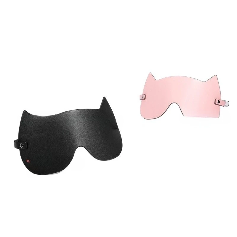 Cat Blindfold Opaque Leather Blindfold Blindfold Game Cos Cosplay Couple Small Circle Props