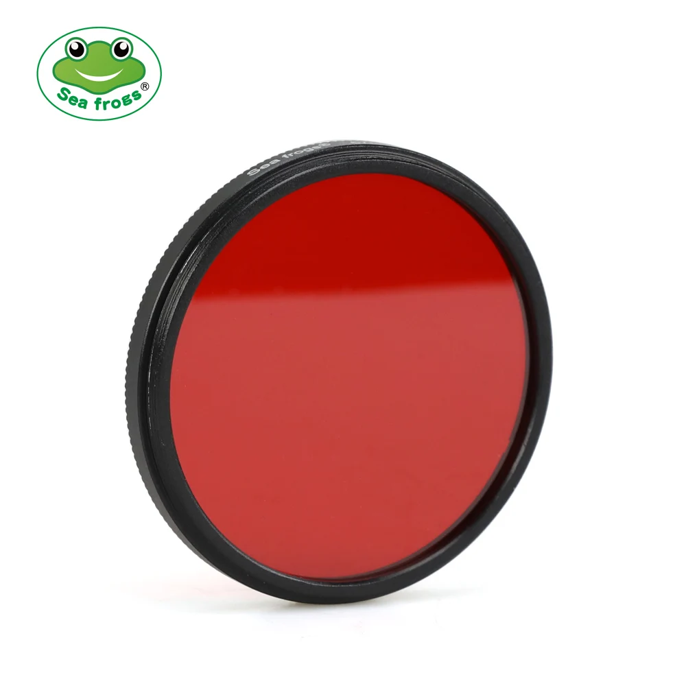 Seafrogs Waterproof 67MM Red Filter for Diving Underwater Photography Camera Housing 67mm Thread Photography Camera