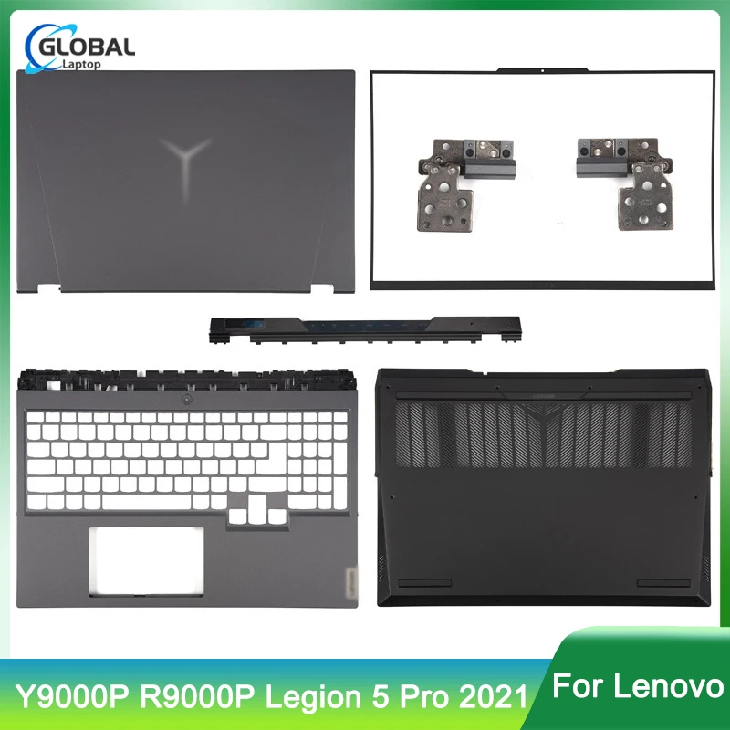 

NEW Laptop case for Lenovo Y9000P R9000P Legion 5 Pro 2021 LCD Back Cover/Front Bezel/Palmrest/Bottom Case/Hinges Cover 16ACH6H