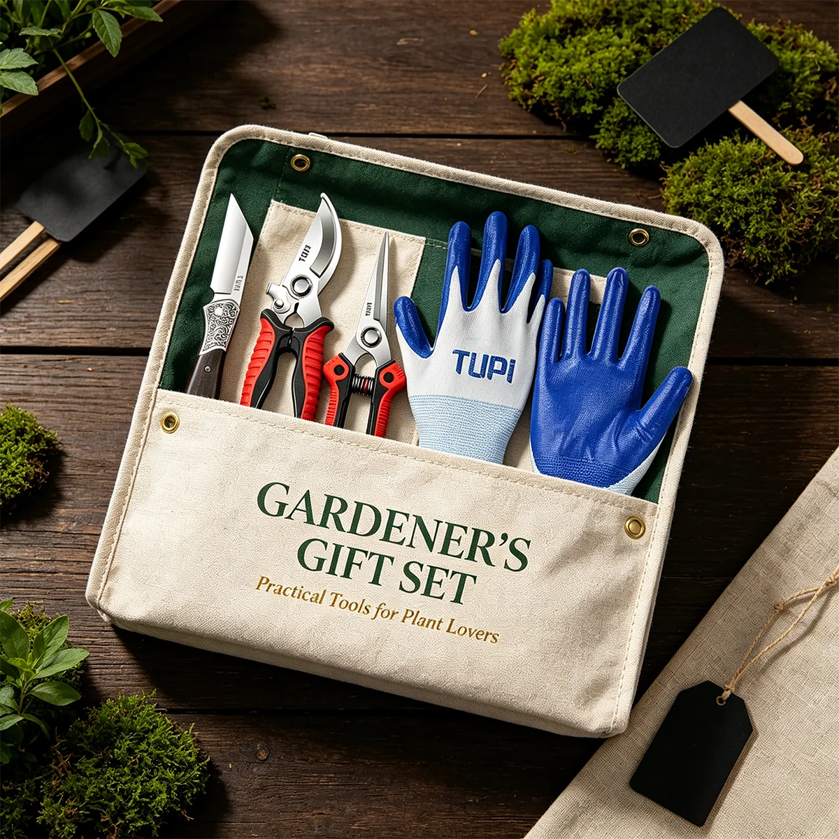 1/2/4pcs,Grafting Tools- Fruit Tree & Plant Foldable Grafting Knife,Pruning Shears,Garden Gloves | Budding for Flower Seedling