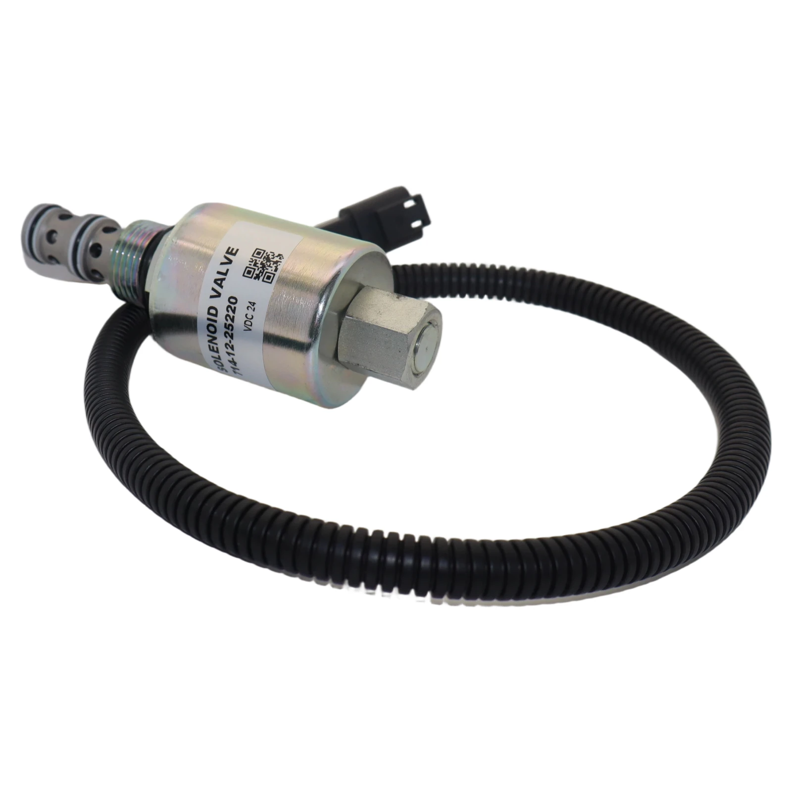 714-12-25220 7141225220 24V Solenoid Valve For Komatsu WA270-8 WA320-7 WA320-8 WA380-5 WA380-6 WA400-5 WA430-5 WA430-6 WA470-5