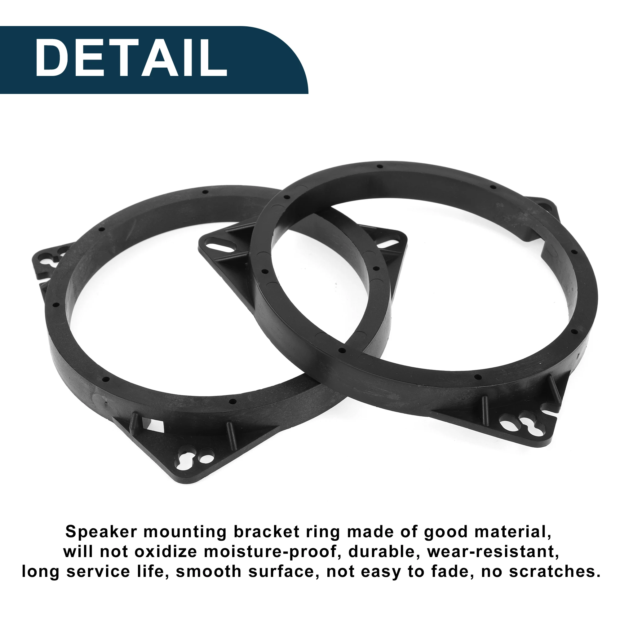 UXCELL Speaker Spacer Ring Tweeter Speaker Spacer Adapter for Nissan Murano 03-19 2 Set