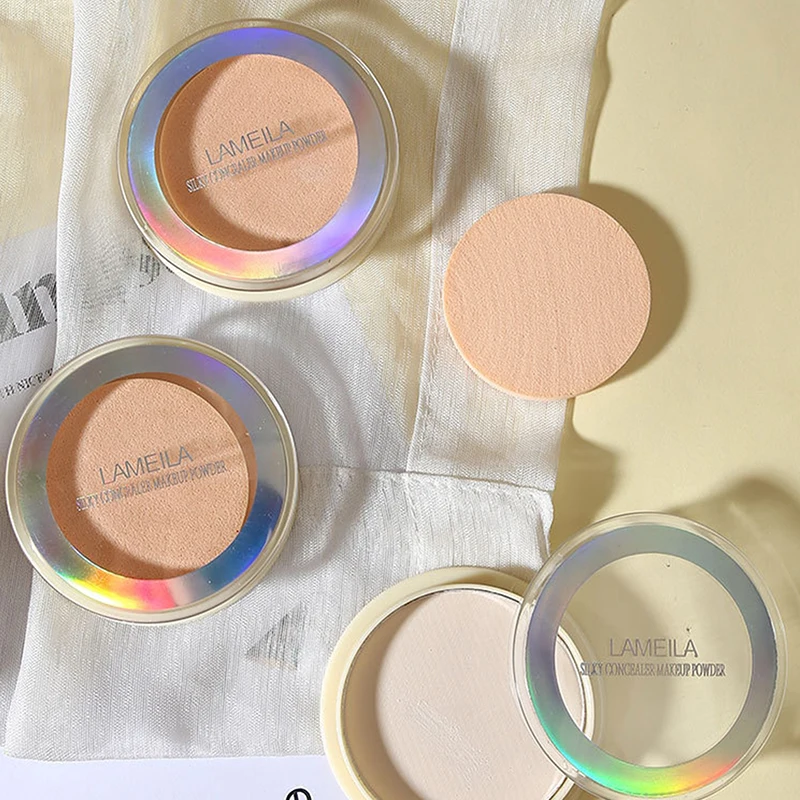 Hochwertige Puder Soft Focus Puff Öl Kontrolle dauerhafte Frauen Kosmetik helle Haut matt natürliche Make-up Kosmetik ﻿