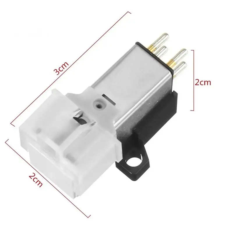 A72Z 30PCS AT3600L LP Vinyl Record Dynamic Magnetic Cartridge Stylus For Turntable Player Replace Needle Phonograph Player
