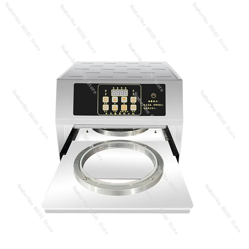 Fully Automatic Aluminum Foil Sealing Machine Commercial Small Takeout Aluminum Foil Box Packing Sealing Machine Stew Food Fast