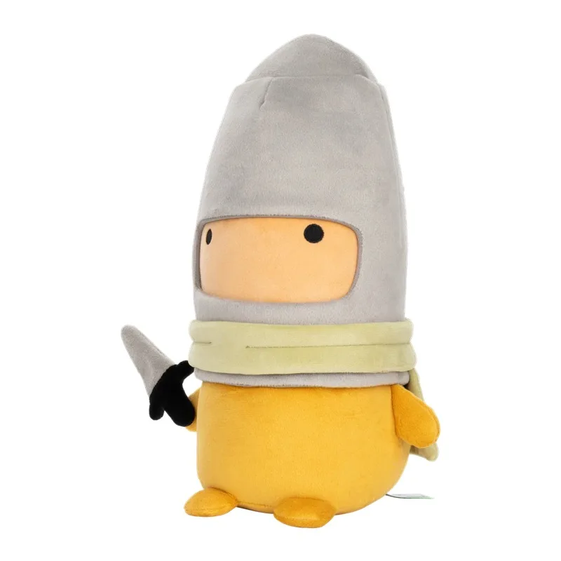 لعبة قطيفة على شكل عصا عاطفية 2.0 دمية شخصية مضغوطة باللونين الأبيض والأسود محدثة مع ملحقات للهدايا