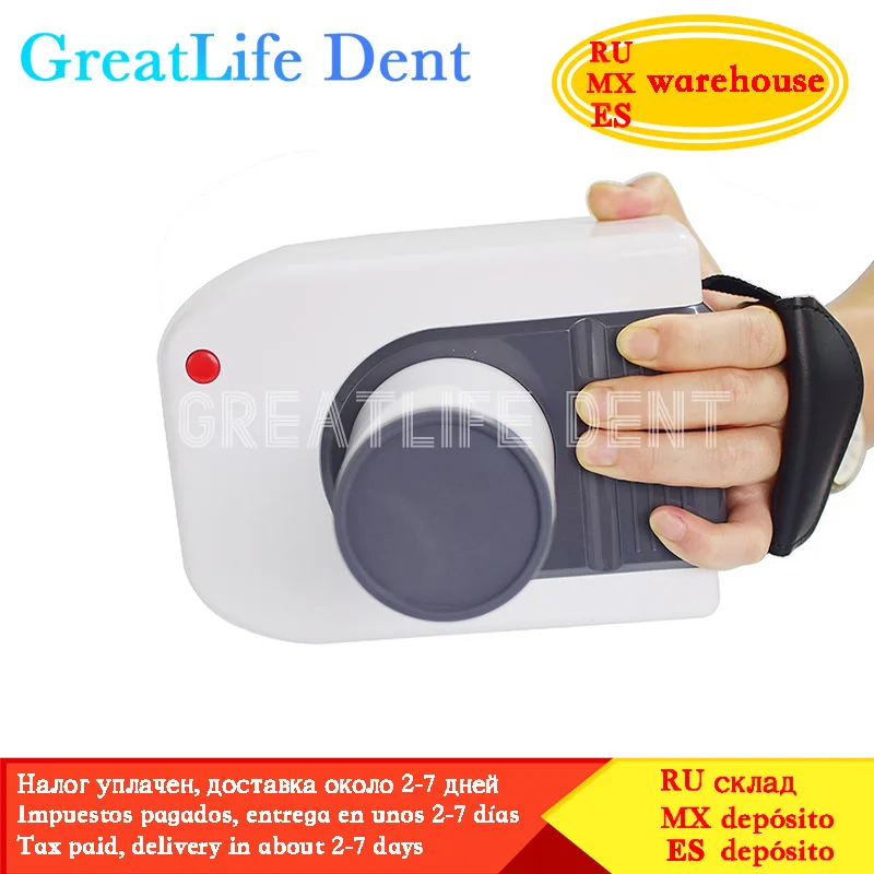 Mexico RU EU In Stock GreatLife LCD Touth-Screen Digital Wireless Portable Dental X-Ray Camera X Ray Sensor Machine