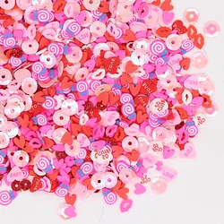KSCRAFT Valentine Mixed Sequins Mixes for DIY Shaker Card Making Craft Color Collection