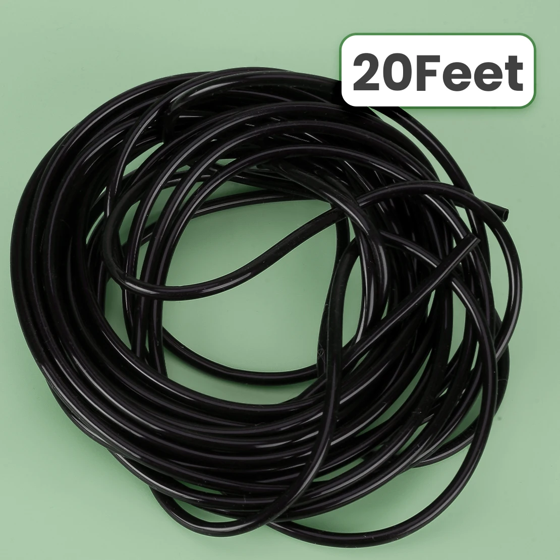 20 Feet ID 3mm Black Universal Fuel Air Silicone Vacuum Hose Line Tube Pipe