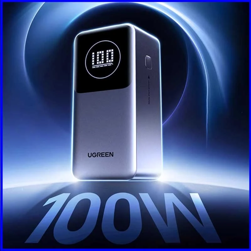 

Ugreen Nexode 100w 20000mah Power Bank Bidirectional Fast Charging Pd100w For Laptops Mobile Phones And Power Banks