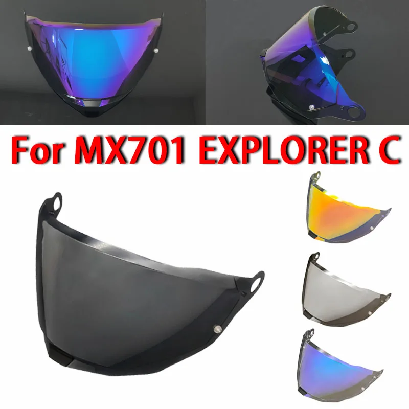 

MX-701 Helmet Shield For LS2 MX701 Replace Anti-UV Anti-Scratch Dustproof Windshield Helmets Visors