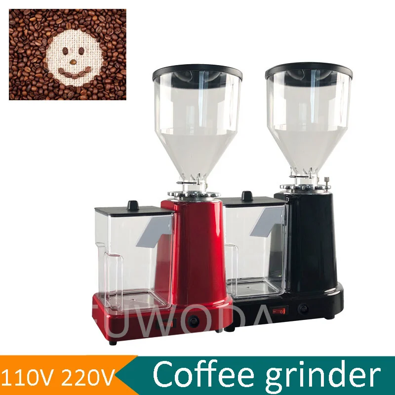 

Espresso Coffee Grinder Bean Machine Flat Blade Coffee Mill Turkish Coffee Milling Machine 60mm Flat Burr 200W Coffee Grinder