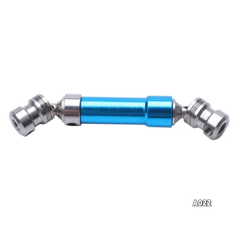 

5Pcs Metal Rear Center Drive Shaft CVD Transmission Shaft For 1:12 Wltoys 12428 12423 Blue