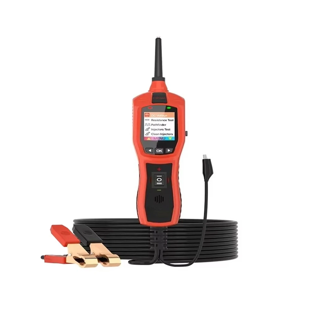 

Тестер автомобильных цепей P180, 6~30В, набор для диагностики электрических систем транспортных средств, определение точек обрыва, инструмент для диагностики аккумуляторов