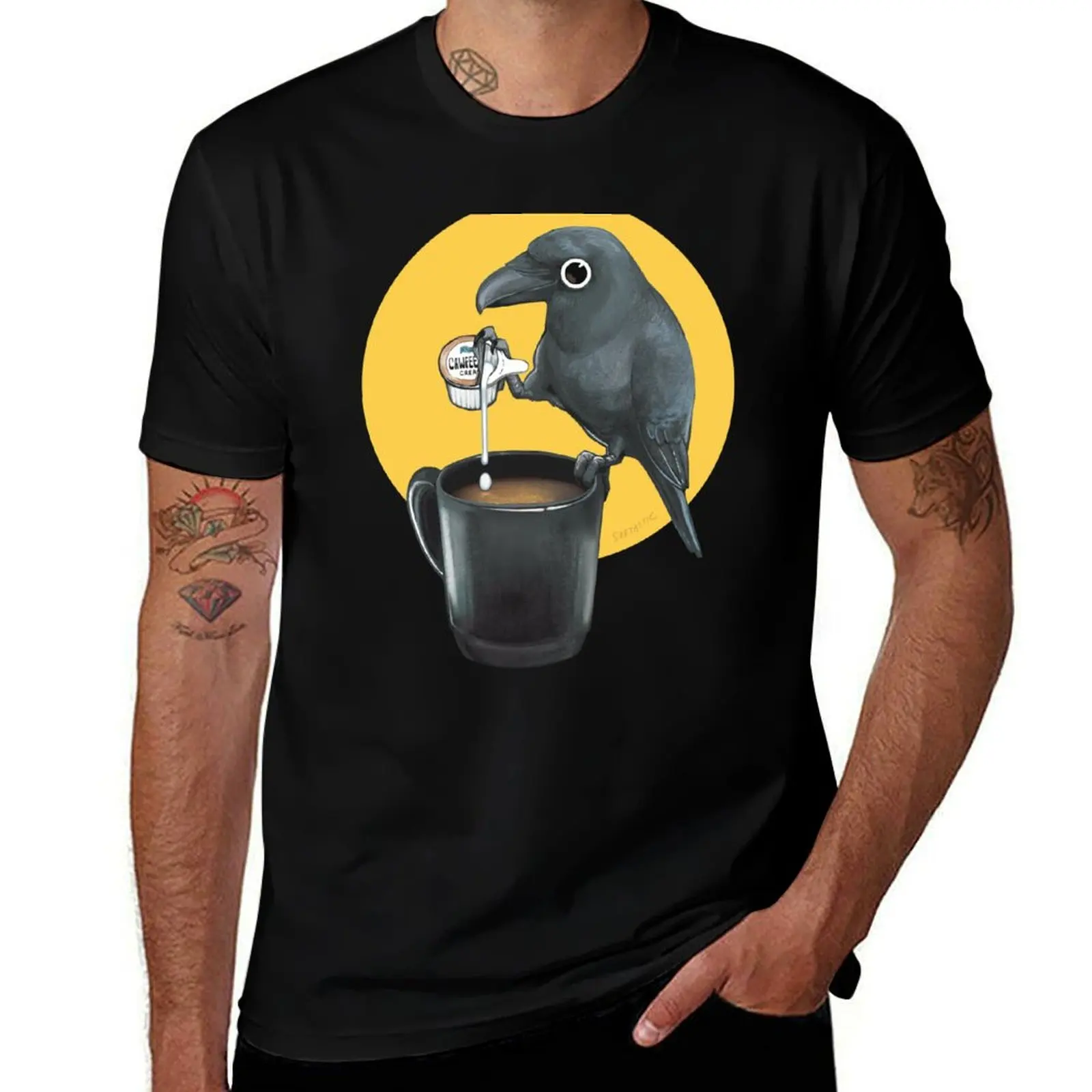 Caw-Fee Crow T-Shir…