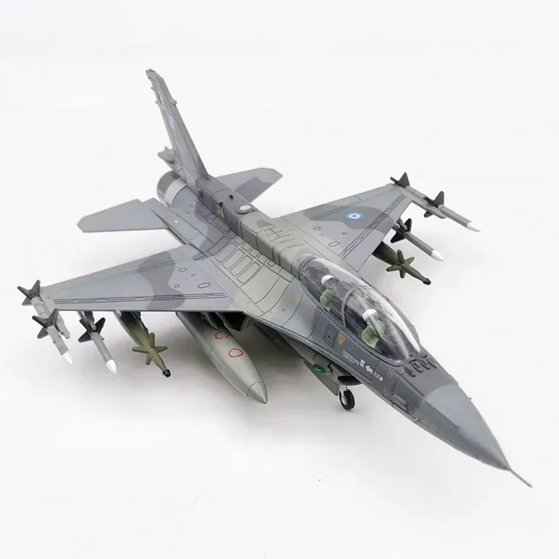 Diecast Metal Alloy For F-16D F16 Greek Air Force Model 1/72 Scale Aircraft Airplane Fighter Model Toy For Collections