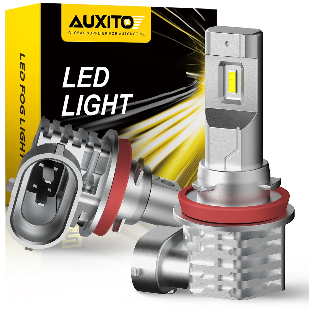 

AUXITO 2X Canbus H8 H9 H11 H16JP Противотуманные фары DRL Дневные ходовые огни Автомобильная лампа без ошибок 6500K Супер яркий белый 12 В 360 CSP